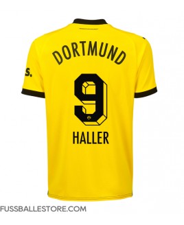 Günstige Borussia Dortmund Sebastien Haller #9 Heimtrikot 2023-24 Kurzarm